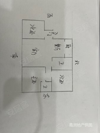 明珠骏景3室2厅2卫135㎡南北109万