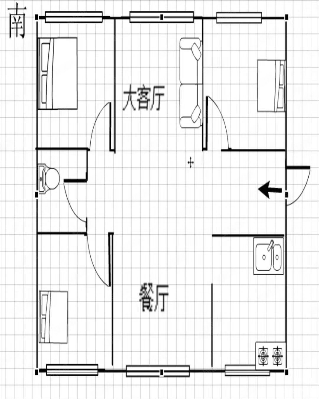 翔安学苑3室2厅2卫136㎡南北46万