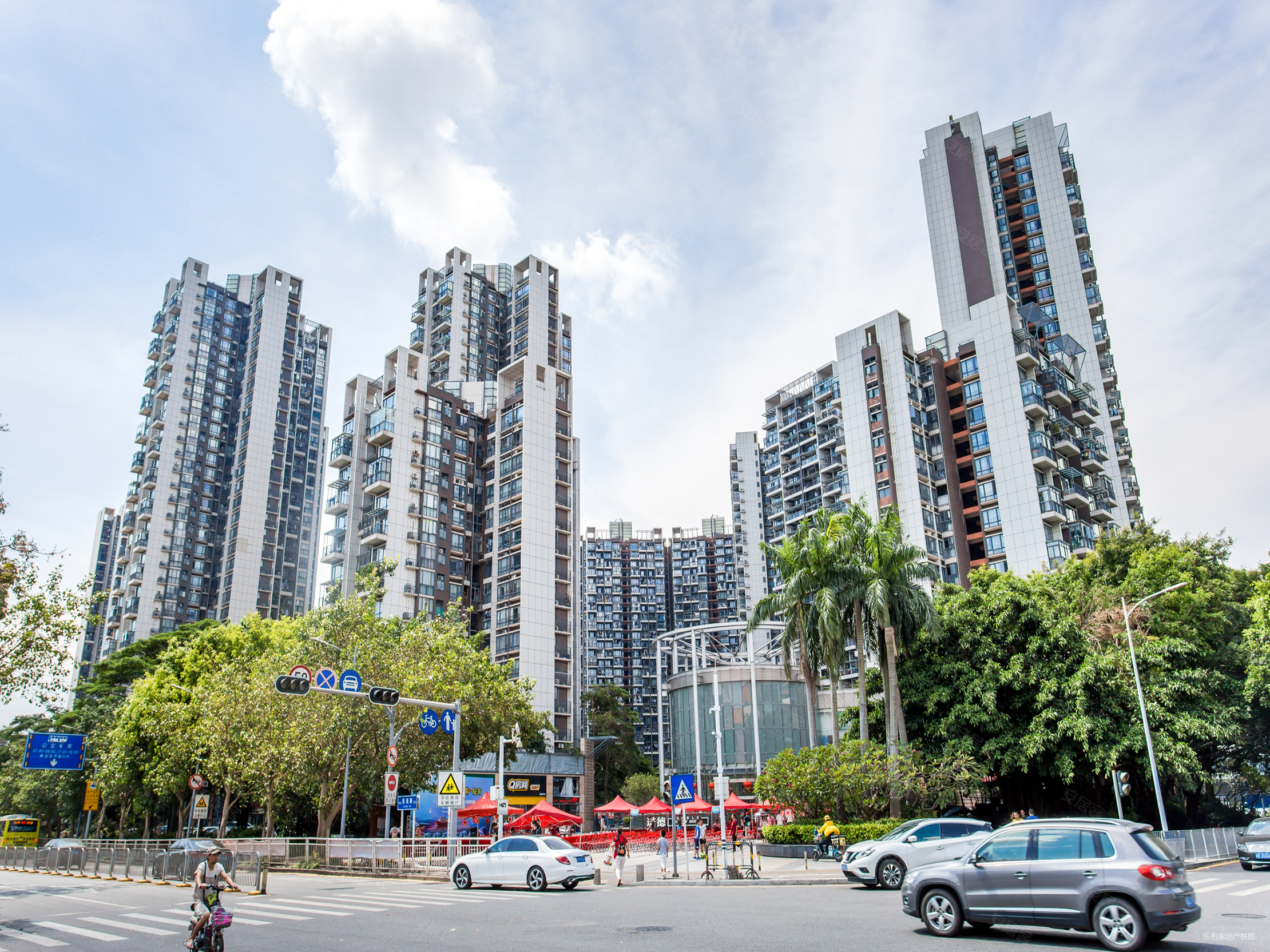 前海品质社区诺德假日花园端头位置豪华装修