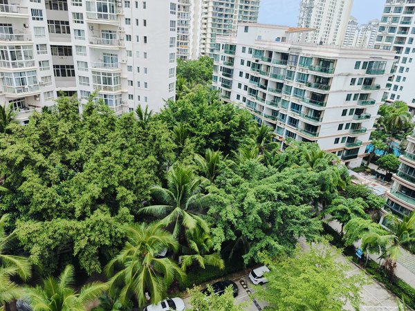 【多图】碧海蓝天(一二期),三亚湾租房,碧海蓝天两房一卫夏季短租