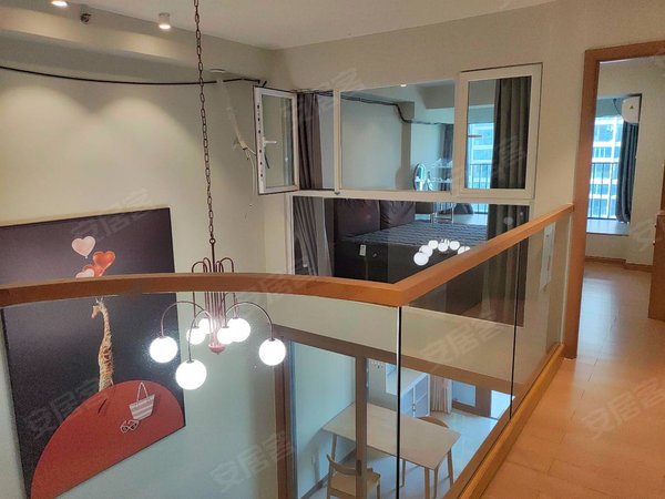 广州南沙金洲敏捷尚品国际华汇国际附近 敏捷尚品复式loft两房 拎包