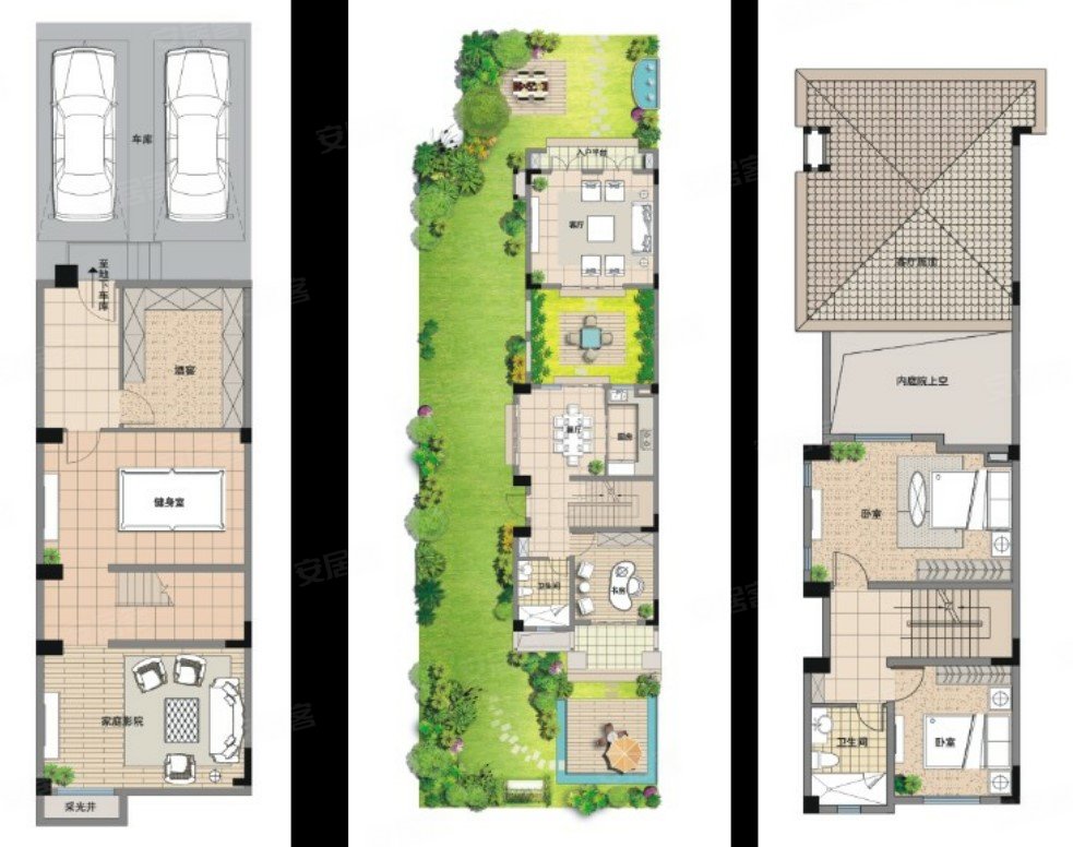 天府新区麓山豪装别墅带百平花园和产权车位房东急售包税