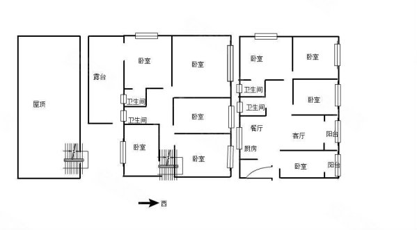 顺城豪庭7室3厅4卫352.61㎡南北1180万