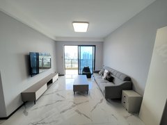 海口美兰新埠岛新埠岛海辰府 朝南三房两卫拎包入住 采光通风视野好出租房源真实图片