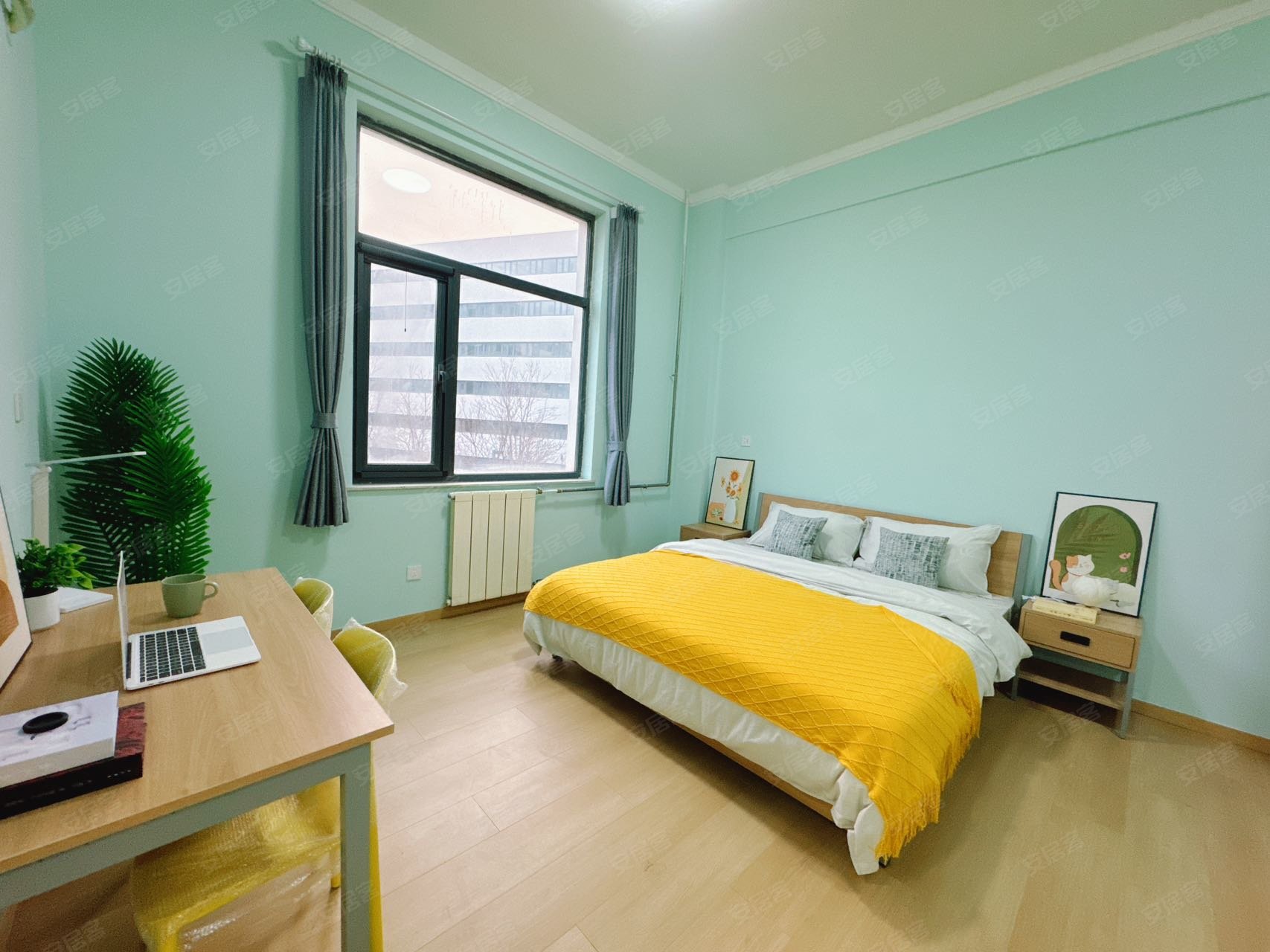 五大街 十三街 无中介 可短租可月付 精装公寓 拎包即可入住