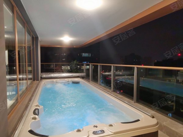 重庆江北寸滩中国铁建西派城1期江北豪装大平层 370平 三个套房 全屋