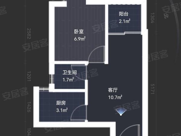 【多图】英豪花园,东晓南租房,英豪花园 1室1厅1卫 34平 电梯房 配套