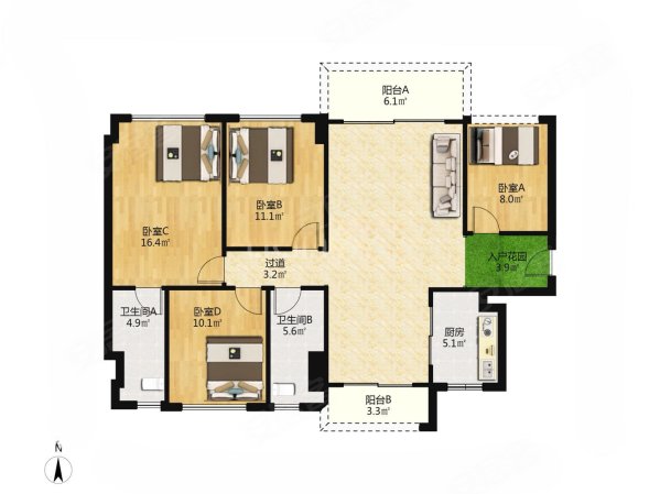 带电梯 房龄新 商品住宅 双卫 满二 装修好 房东急置换,碧桂园凤凰湾