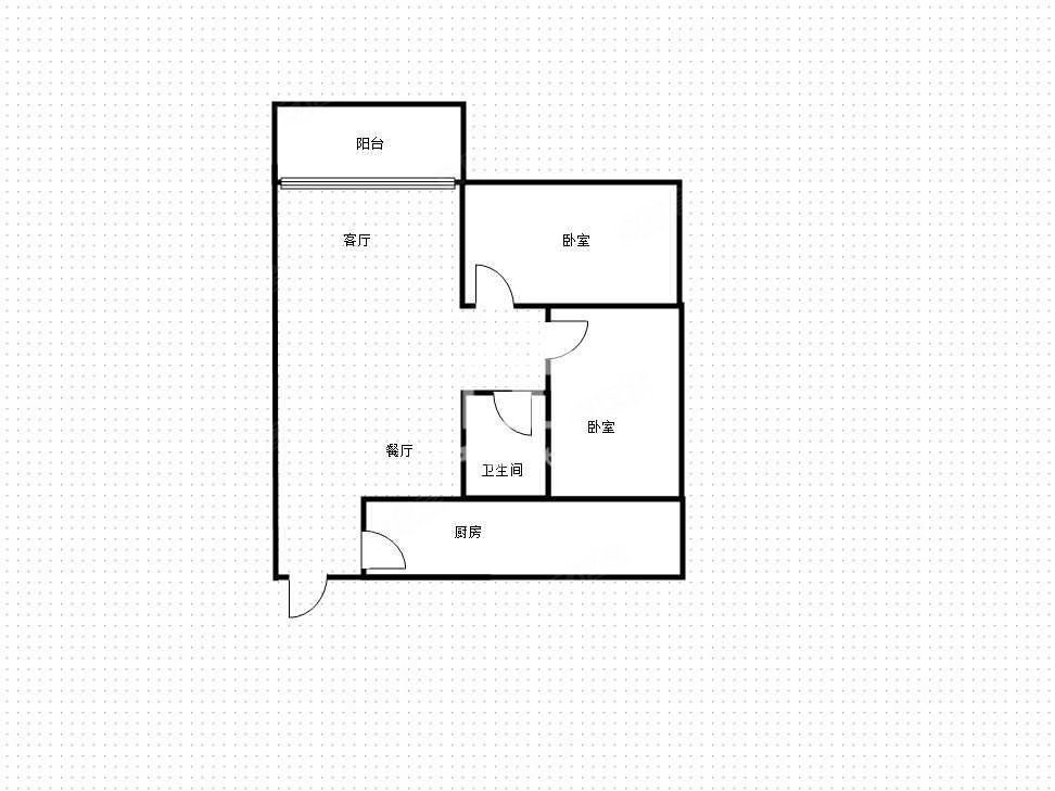 振宁公寓2室1厅1卫78㎡南63万