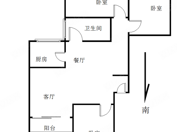 园岭新村户型图图片