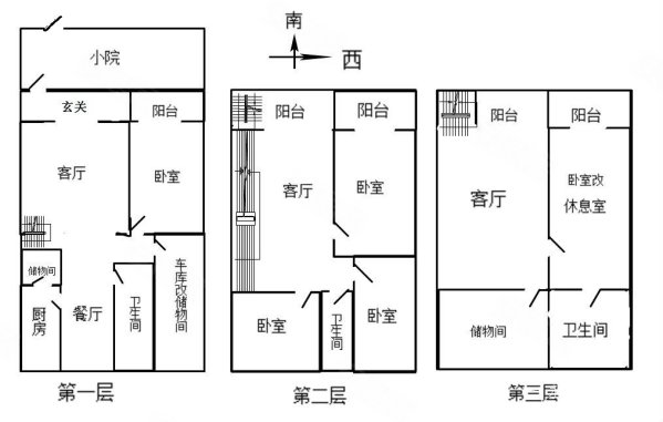 吉恒园别墅小区5室3厅3卫252㎡南北485万