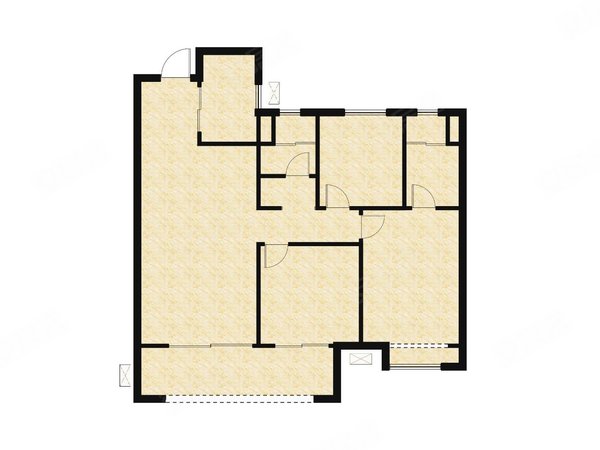 长沙望城丁字镇东原启城东原启城 精装房2房出租出租房源真实图片