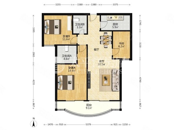上海康城精装修单间出租!民水民电价格可谈!
