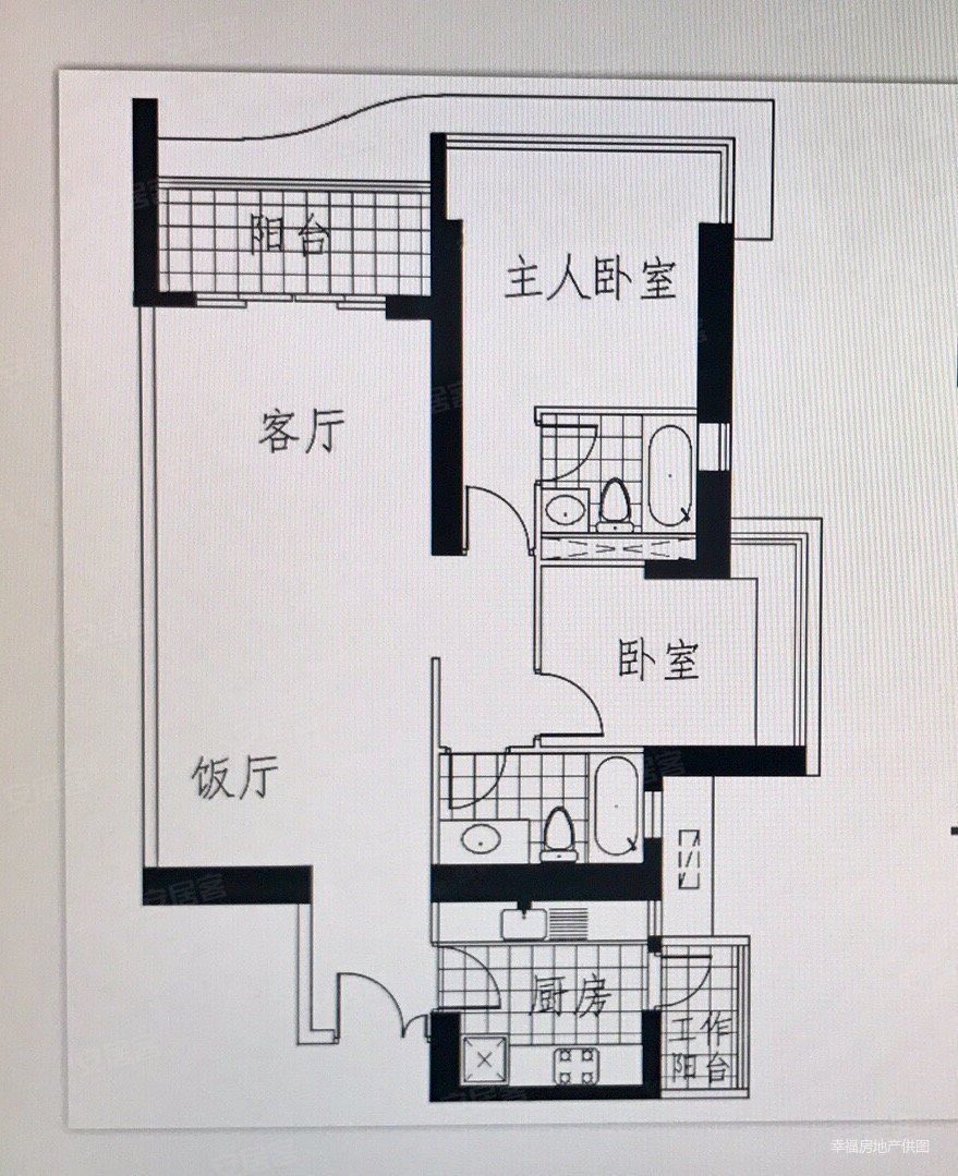 逸翠湾户型图图片