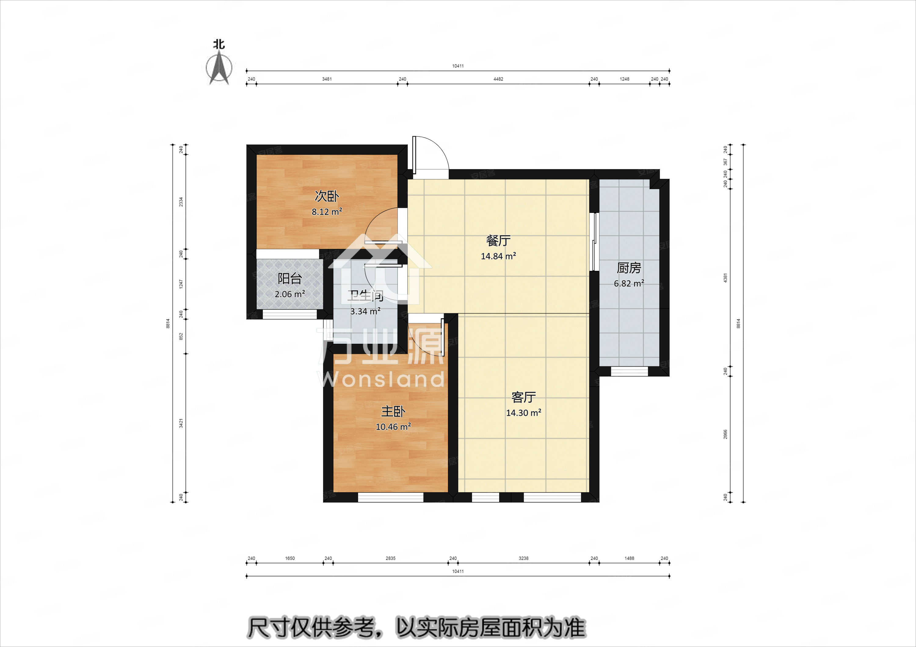 联发第五街户型图图片