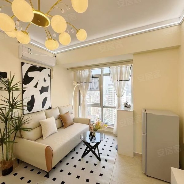 整租｜中御广场 龒居室一号线直达可短租 出行方便