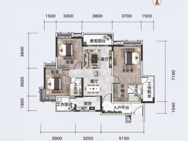 【多图】科城山庄,萝岗租房,721号线水西地铁,科城山庄三期,空房出租