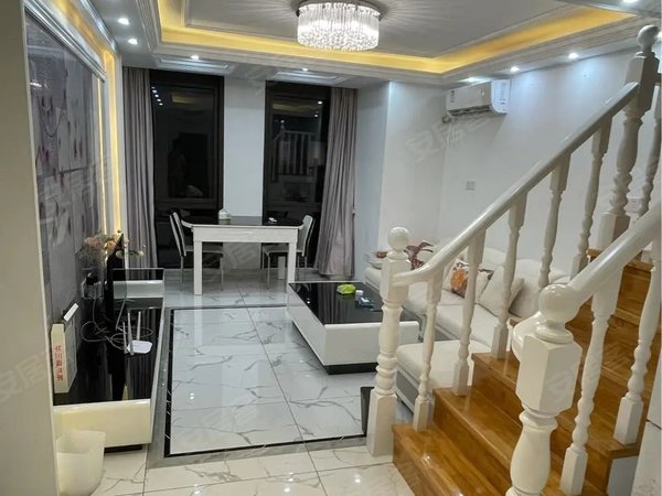 绍兴上虞崧厦帝景现代城出租帝景现代城复式二室一厅  家电家具齐全