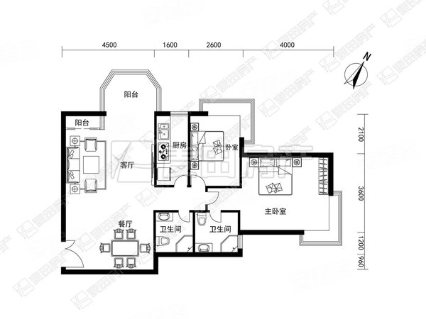 【多图】珠江帝景(b区),大望路租房,真房实价|业主直签|特价!特价!