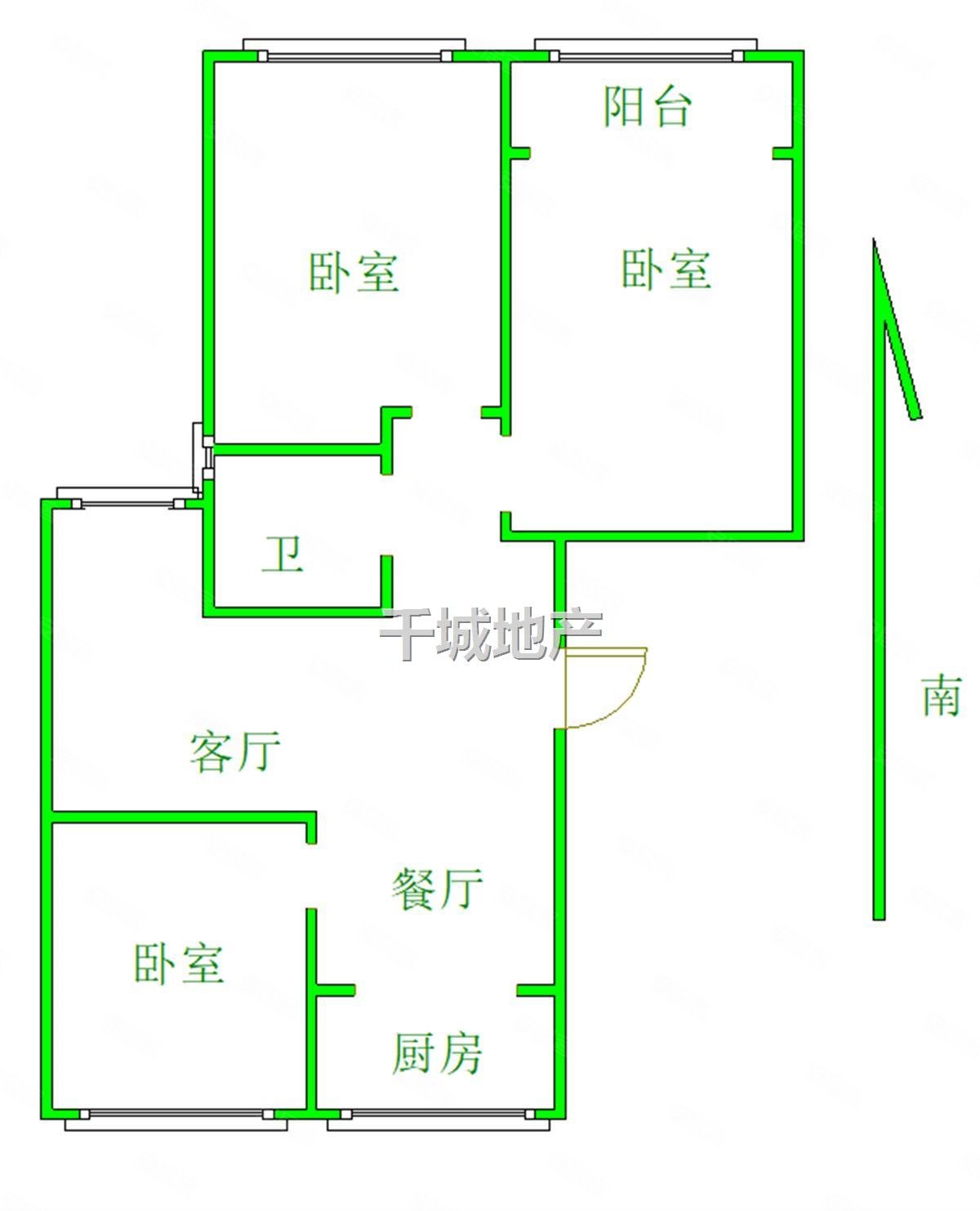 大厂地铁口 阿尔卡 精装修 大三房 价格真实且美丽 采光好,荣盛水景城
