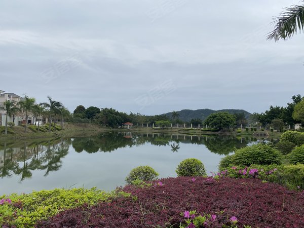 广州花都山前大道民航芙蓉山庄藏在湖边的漂亮别墅 配置齐全 可居家