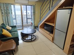 佛山顺德龙江米兰复式一房一厅 配置齐全 温馨舒适 1.8米大床出租房源真实图片