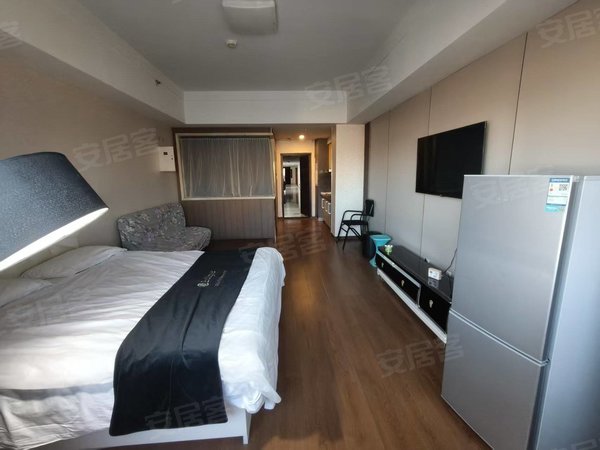 包头青山万达广场青山万达广场公寓万达公寓精装修随时看房家具家电可以配拎包入住好房急租出租房源真实图片