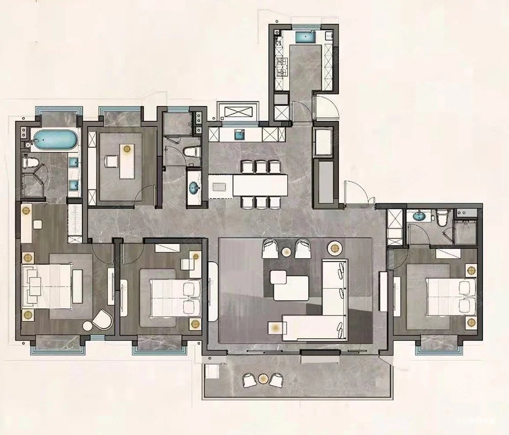 长江华府汇文精装大平层医疗配套成熟近地铁新空未住