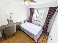 北京朝阳亚运村大屯路东地铁站 安利路 金泉家园 龙都国际精装修卧室出租出租房源真实图片