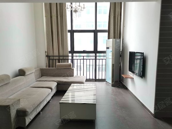 惠州惠城江北中心区名流公馆复式2层,标准一房一厅,近华贸双子星,停车