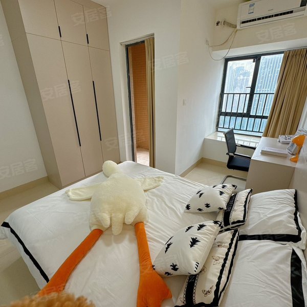 整租｜雨花区政府、拎包入住、可押一付一、全新公寓、、随时看房