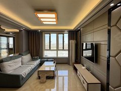 射阳射阳城西后羿公园出租:幸福华城西区套间3室精装修，17层，设施齐全，拎包入住出租房源真实图片