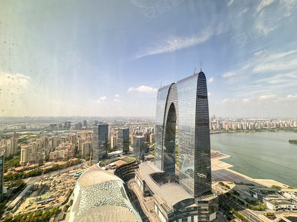 苏州工业园湖西苏州中心9号小区出租湖西金鸡湖东方之门旁苏州中心湖