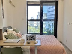 赣州章江新区章江南大道靠近，奶油风单间，可以做饭，通风采光都很好，拎包入住出租房源真实图片