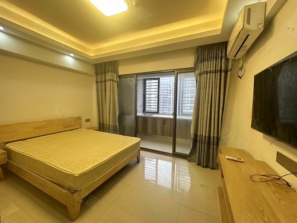 百宏精装单身公寓  南北通透,开放式厨房 家电齐全,拎包入住