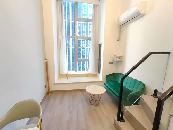 【多图】星光耀商务中心,金阊新城租房,星光耀复式一房,全新精装,家电