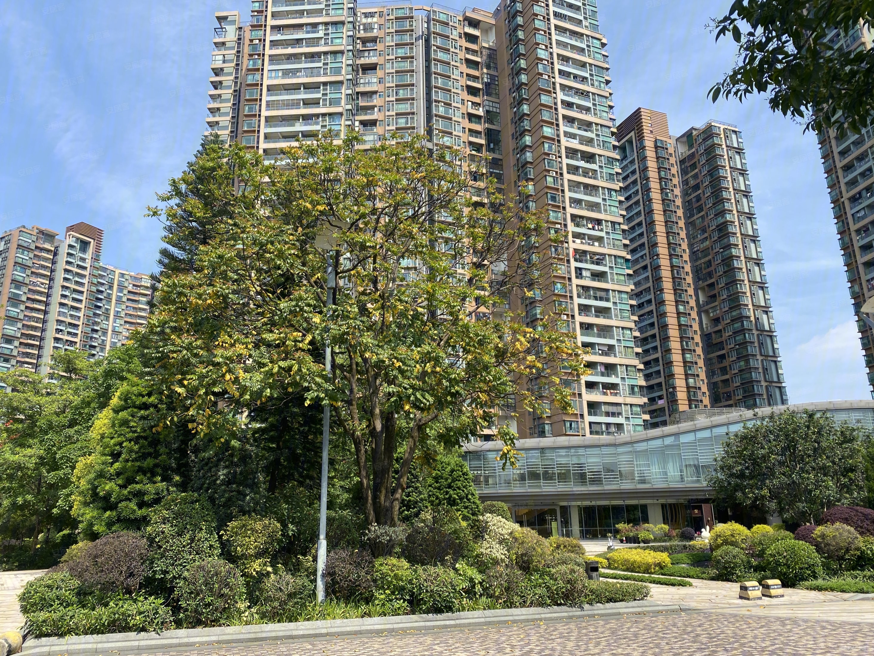 狮岭中心商圈 御华园 高楼层 望全景园林花园