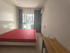 吉安青原吉安贸易广场井大单间550，带大露台，精装修，拎包入住，随时看出租房源真实图片