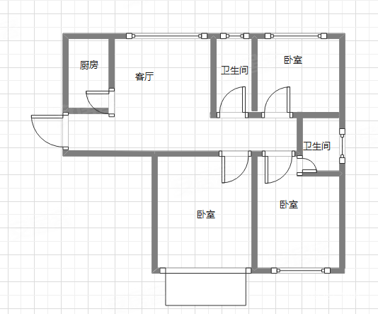 中央国际城3室2厅2卫130.99㎡南63万