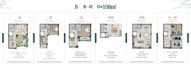 卓辉云璟天地(1号地别墅)4室2厅3卫108㎡南北130万