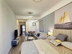 保山隆阳北城出租五洲国际志和天玺单身公寓，带家具家电，可长租，短租，月付出租房源真实图片