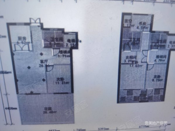 保利铃兰公馆(公寓住宅)4室2厅2卫119.6㎡南北525万