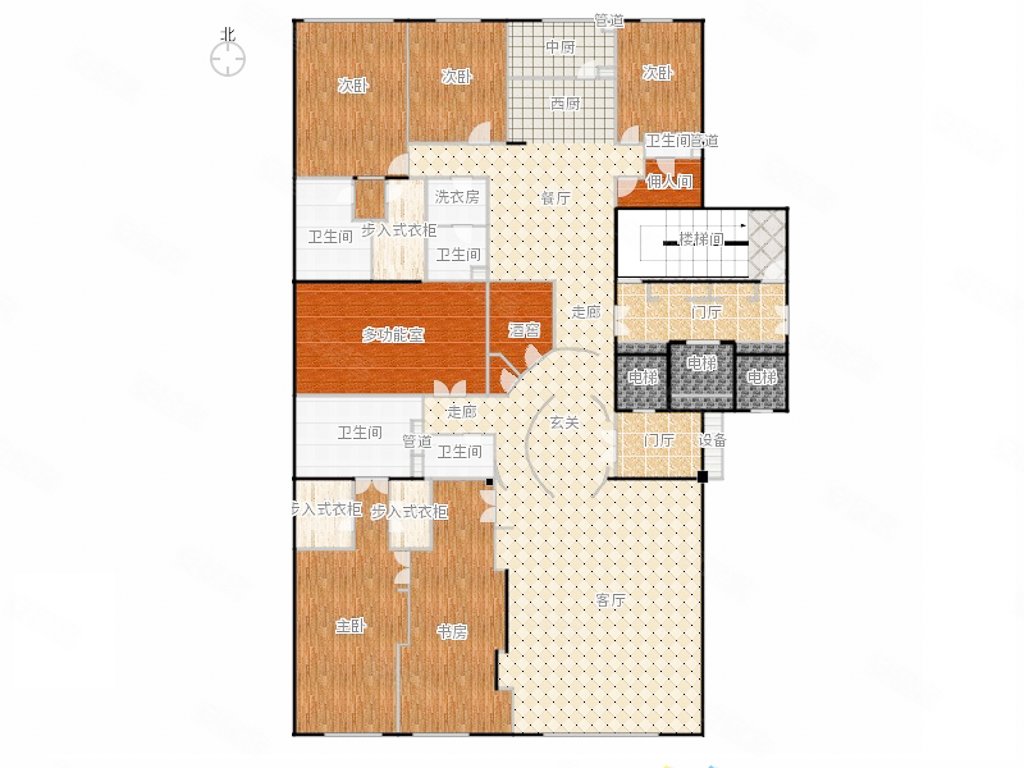 天安门旁豪宅霞公府豪装大平层没住过低于市场价一百多w