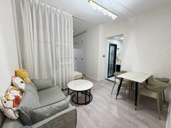 德阳旌阳旌东第一次出租 一中高中旁 东湖尚领包网络 准精装1室带品牌家具出租房源真实图片