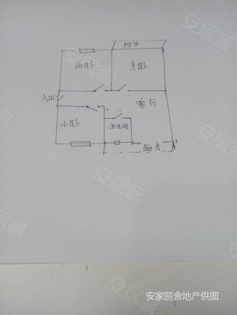 东八里新村3室1厅1卫83.11㎡南北84万