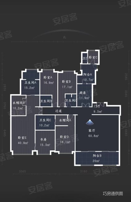 新力洲悦 房龄新 小区绿化高 高楼层采光充足 商圈成熟 朝南