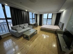 信阳平桥平中大街押一付一东方威尼斯三面落地窗 真房实拍 家电全齐 拎包入住出租房源真实图片