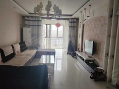 乌海海勃湾文体中心新加坡花园电梯8楼精装三室两厅两卫,年租3万包物业不包取暖。出租房源真实图片