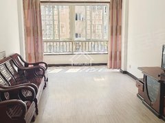 龙口西城区北马大街新龙家苑2楼三室120平家具家电齐全,年租12000元出租房源真实图片
