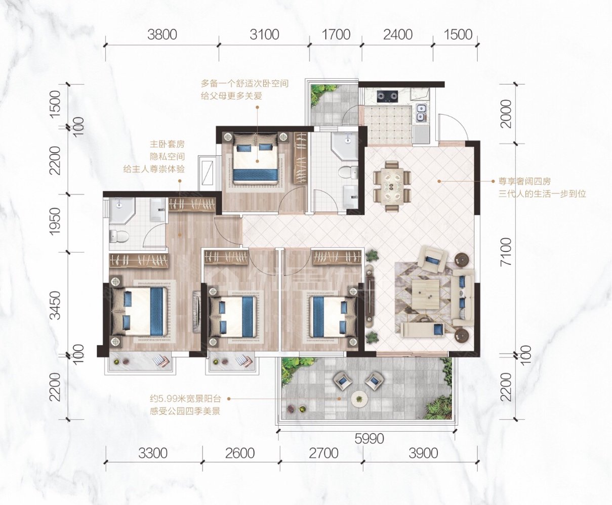 北湖圈套人和公园溪府电梯毛坯韩南户型看游泳池